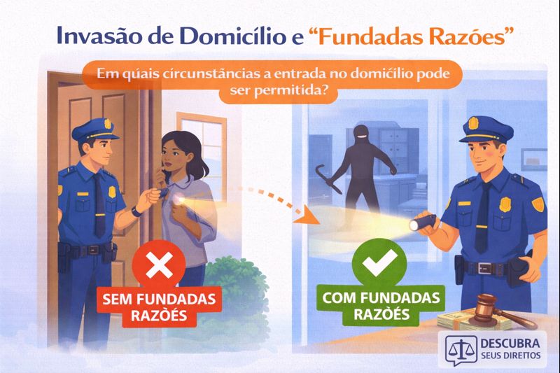 Invasão de domicílio e “fundadas razões”