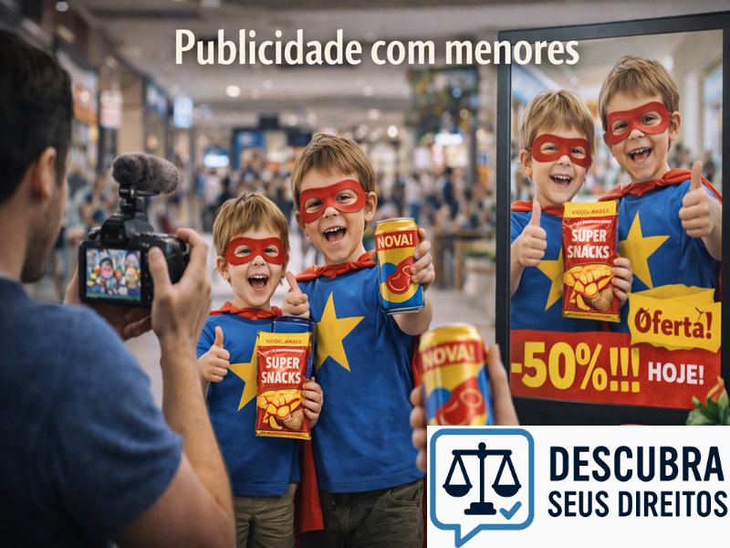 Publicidade com menores