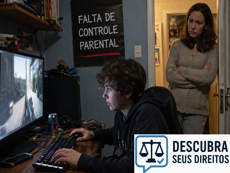 Falta de controle parental no ambiente digital