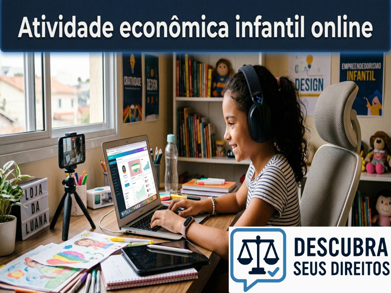 Atividade econômica infantil online