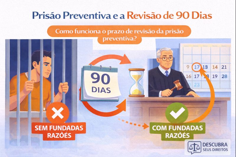 Prisão Preventiva e a Revisão de 90 Dias