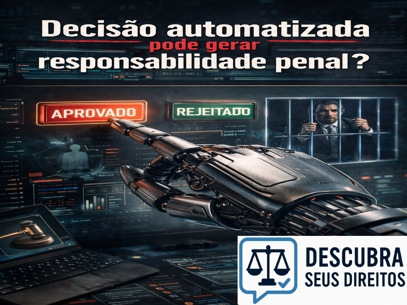 Decisão automatizada pode gerar responsabilidade penal?