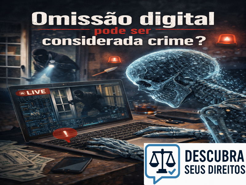 Omissão digital pode ser considerada crime?