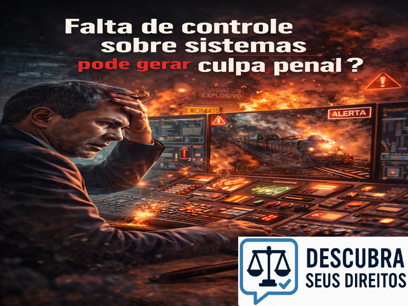 Falta de controle sobre sistemas pode gerar culpa penal?