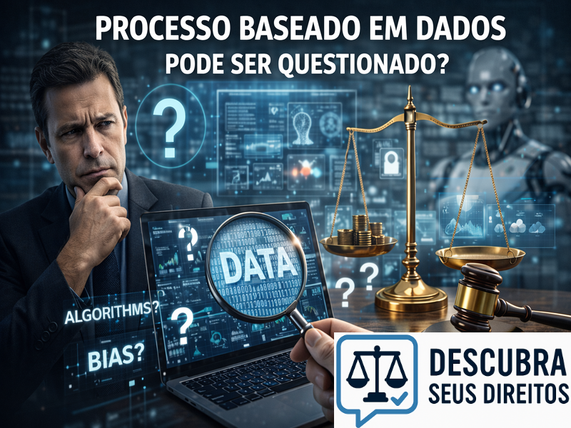 Processo baseado em dados pode ser questionado?