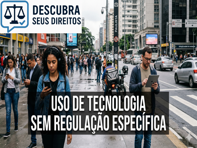 Uso de tecnologia sem regulação específica