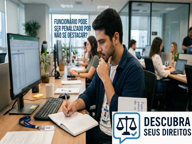 Funcionário pode ser penalizado por não se destacar?