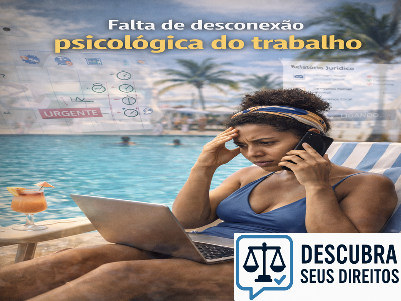 Falta de desconexão psicológica do trabalho: risco jurídico?