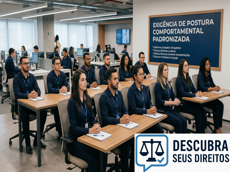 Exigência de postura comportamental padronizada: é legal?