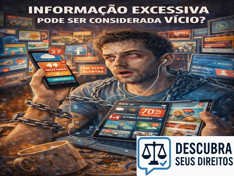 Informação excessiva pode ser considerada vício?