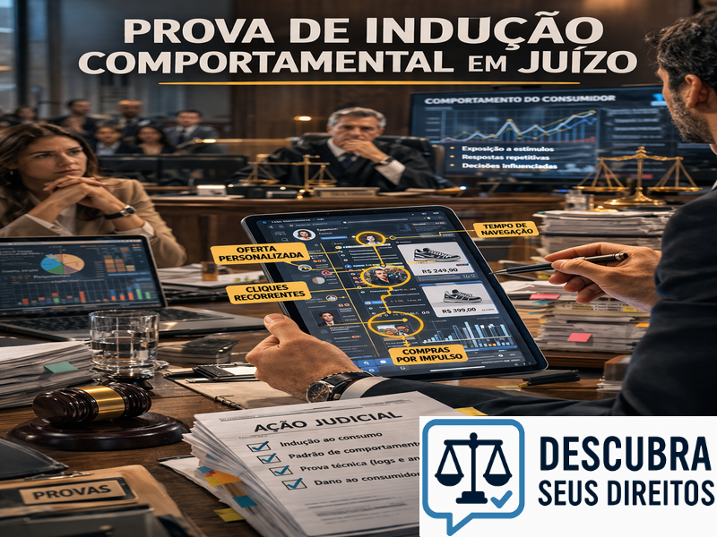 Prova de indução comportamental em juízo