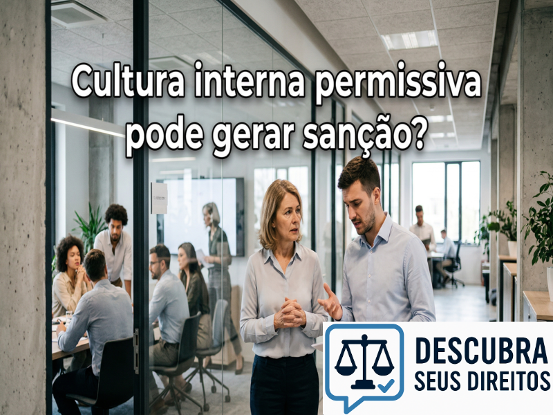 Cultura interna permissiva pode gerar sanção?