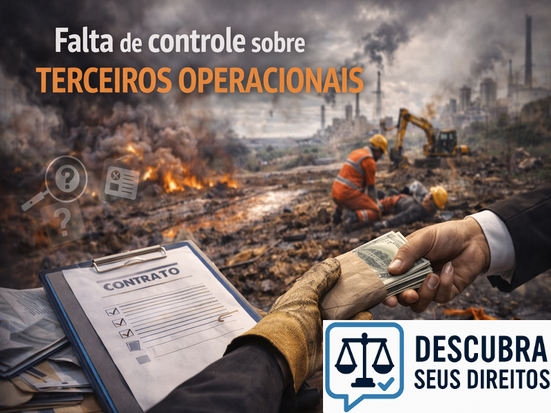 Falta de controle sobre terceiros operacionais pode gerar responsabilidade?
