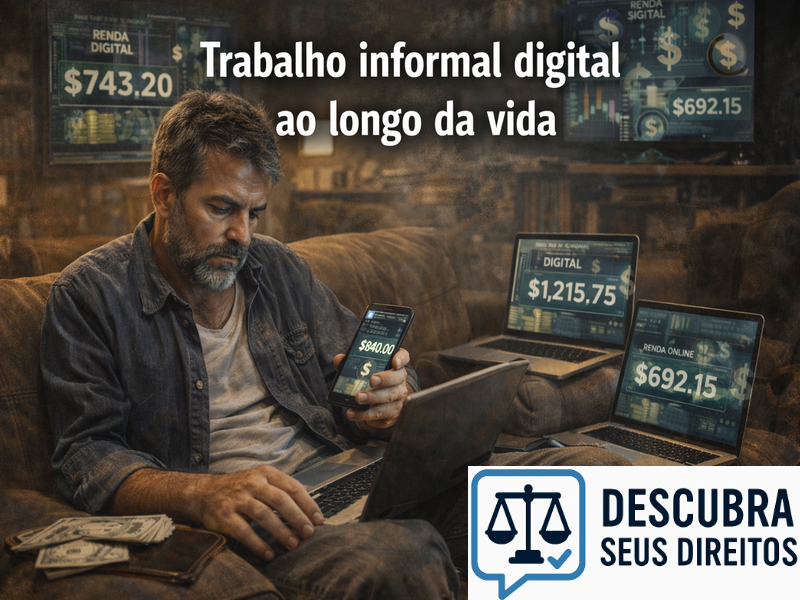 Trabalho informal digital ao longo da vida