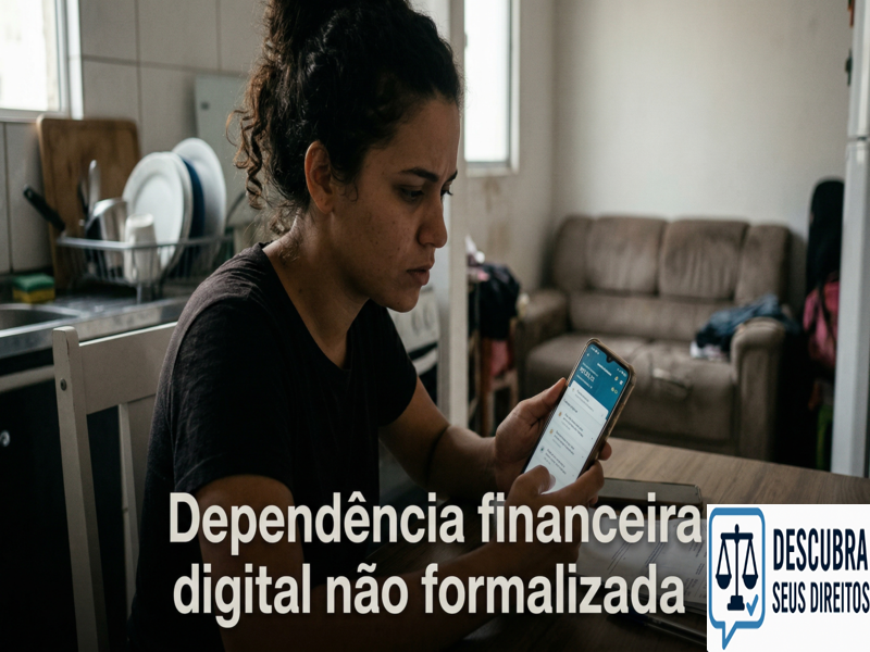 Dependência financeira digital não formalizada
