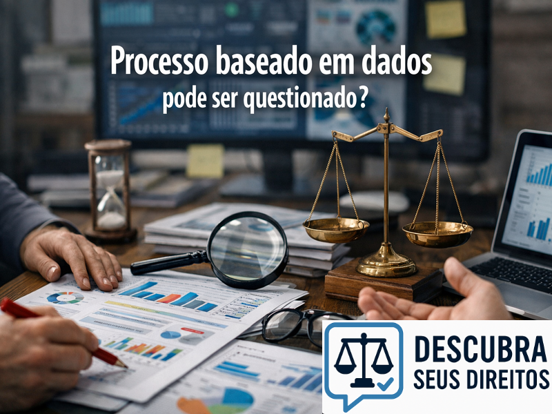 Processo baseado em dados pode ser questionado?