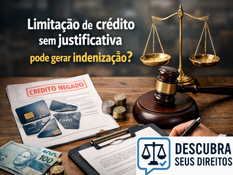 Limitação de crédito sem justificativa pode gerar indenização?