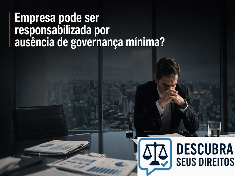 Empresa pode ser responsabilizada por ausência de governança mínima?