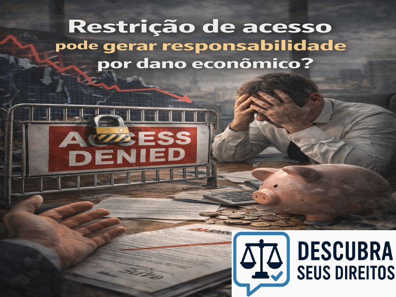 Restrição de acesso pode gerar responsabilidade por dano econômico?