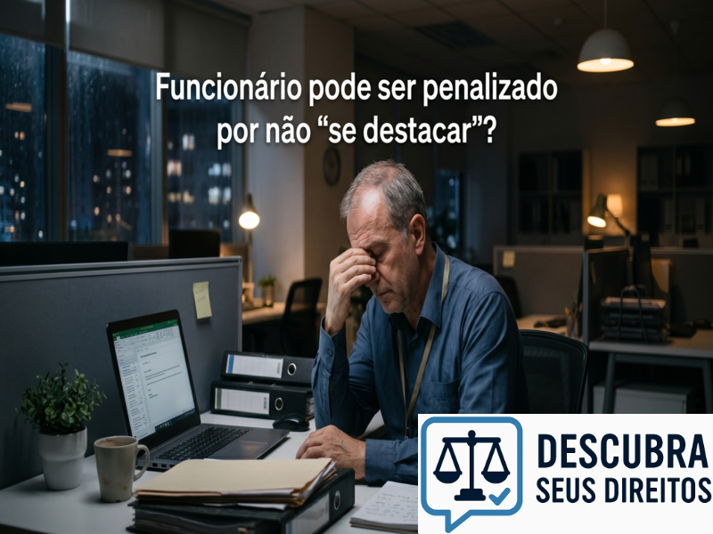 Funcionário pode ser penalizado por não “se destacar”?