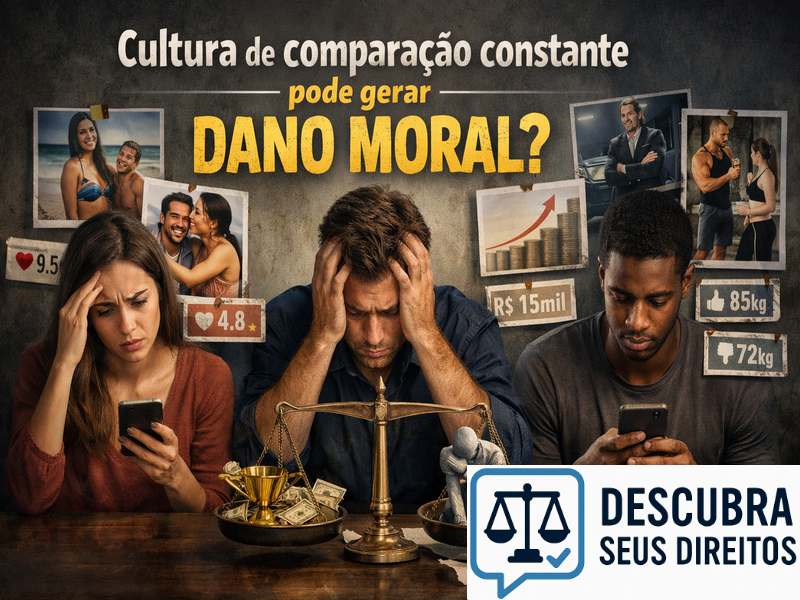 Cultura de comparação constante pode gerar dano moral?