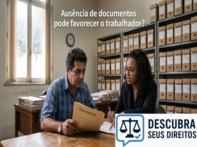 Ausência de documentos pode favorecer o trabalhador?