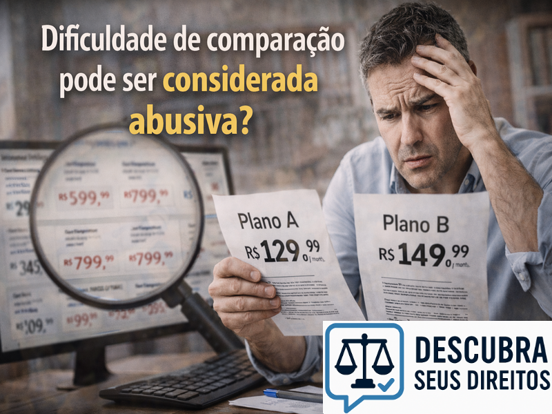 Dificuldade de comparação pode ser considerada abusiva?