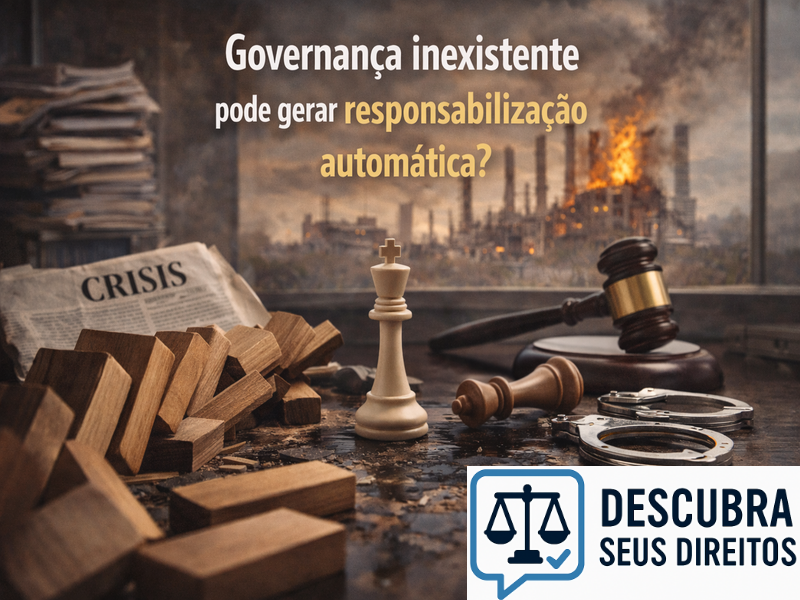 Governança inexistente pode gerar responsabilização automática?