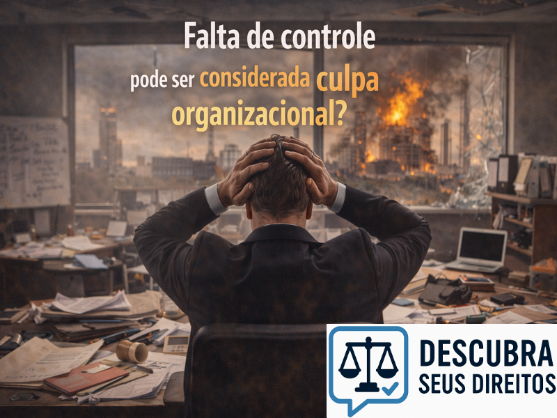 Falta de controle pode ser considerada culpa organizacional?