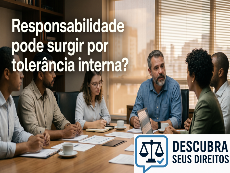 Responsabilidade pode surgir por tolerância interna?