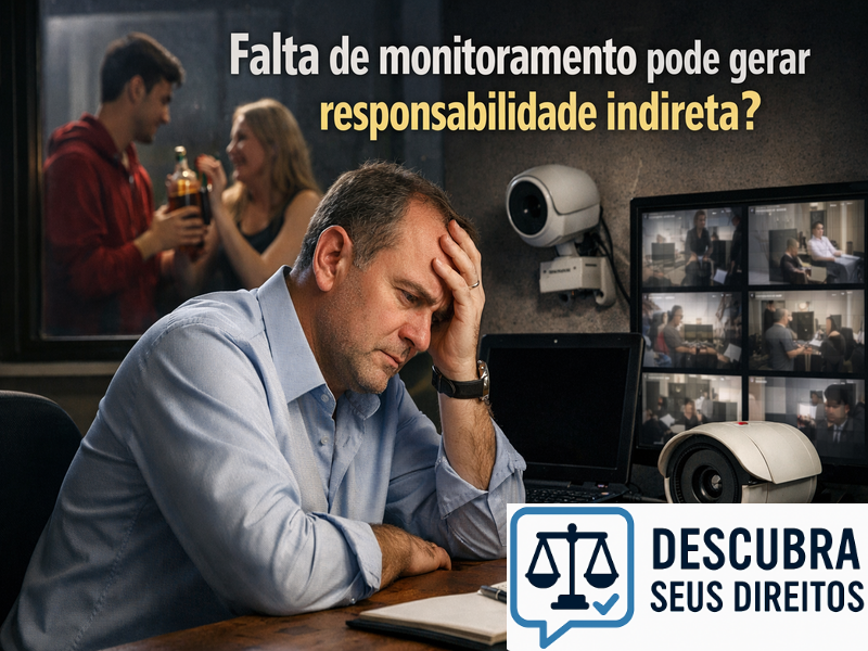 Falta de monitoramento pode gerar responsabilidade indireta?