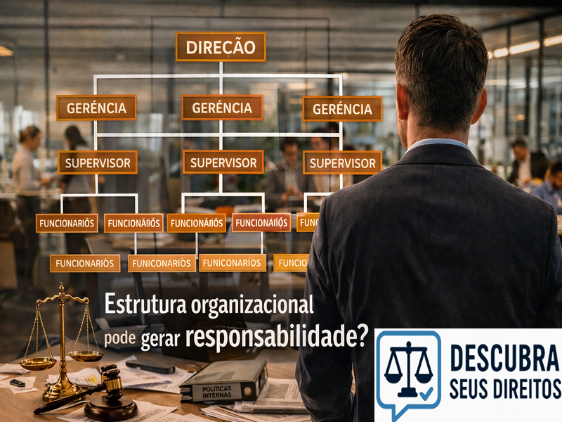 Estrutura organizacional pode gerar responsabilidade?