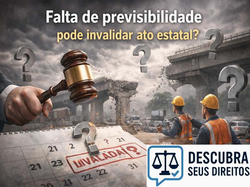 Falta de previsibilidade pode invalidar ato estatal?