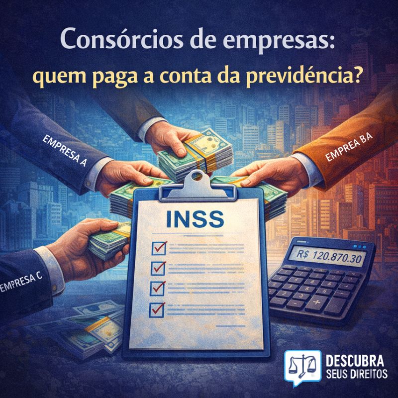Consórcios de empresas e INSS: quem paga a conta da previdência?