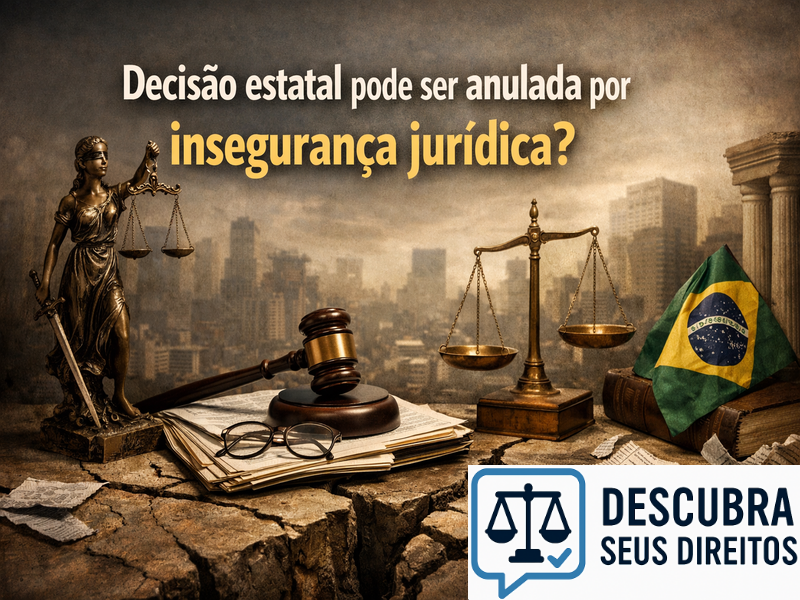 Decisão estatal pode ser anulada por insegurança jurídica?