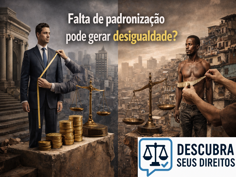 Falta de padronização pode gerar desigualdade?