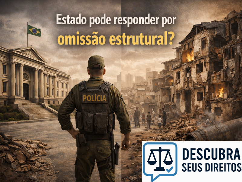 Estado pode responder por omissão estrutural?