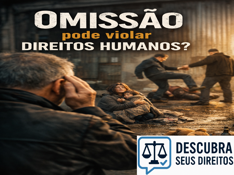 Omissão pode violar direitos humanos?