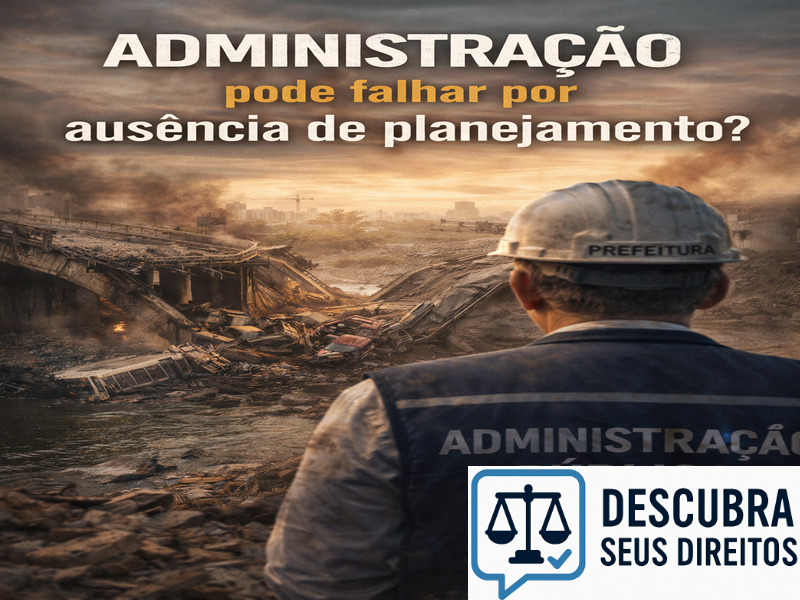 Administração pode falhar por ausência de planejamento?