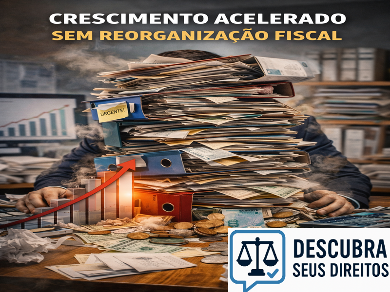 Crescimento acelerado sem reorganização fiscal