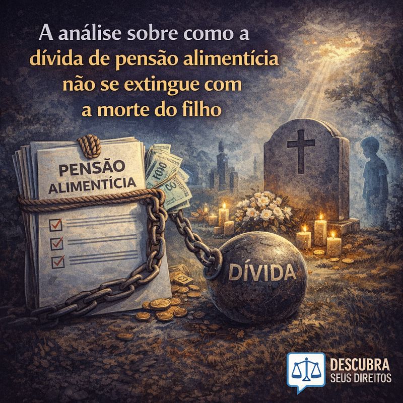 Dívida de pensão morre com o filho? Nem sempre. E o STJ está mudando o jogo