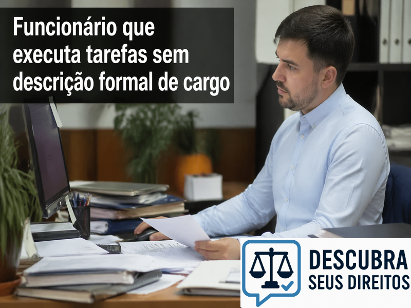 Funcionário que executa tarefas sem descrição formal de cargo