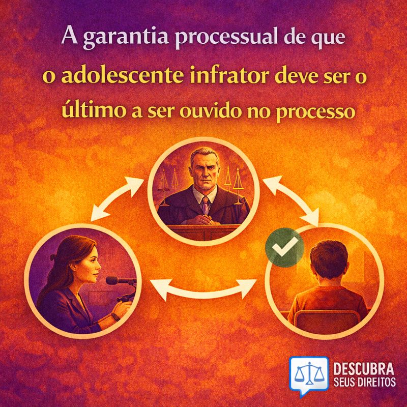 Adolescente no ato infracional: por que ele deve ser o último a ser ouvido