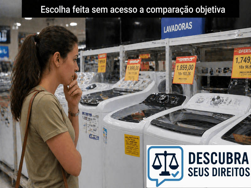 Escolha feita sem acesso a comparação objetiva