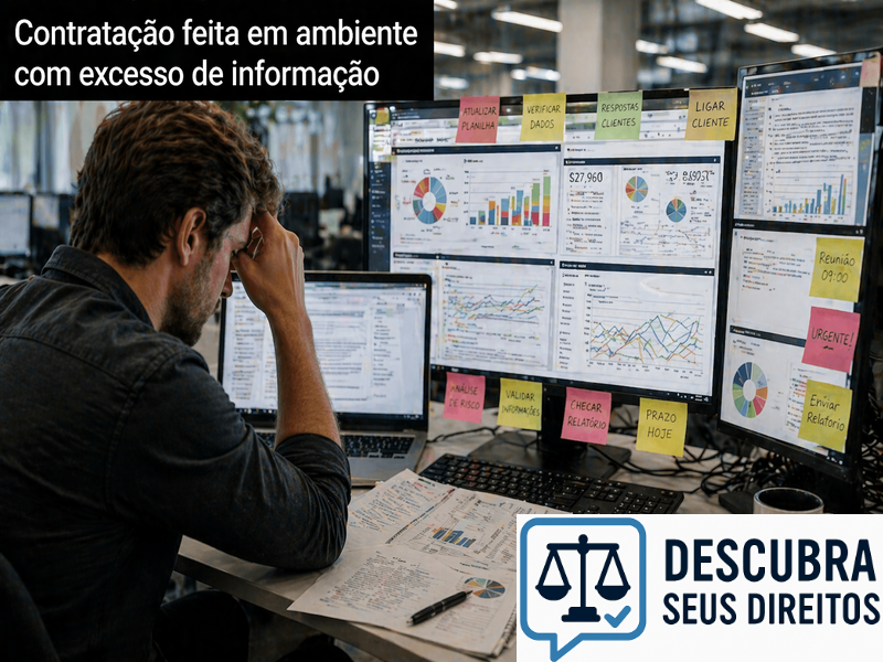 Contratação feita com base em resumo simplificado