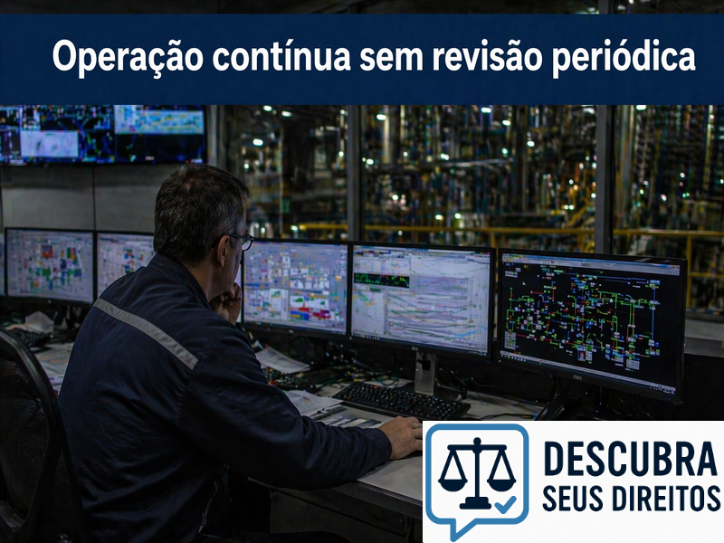 Operação contínua sem revisão periódica