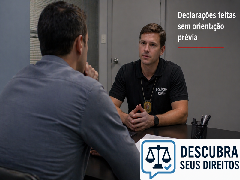 Declarações feitas sem orientação prévia