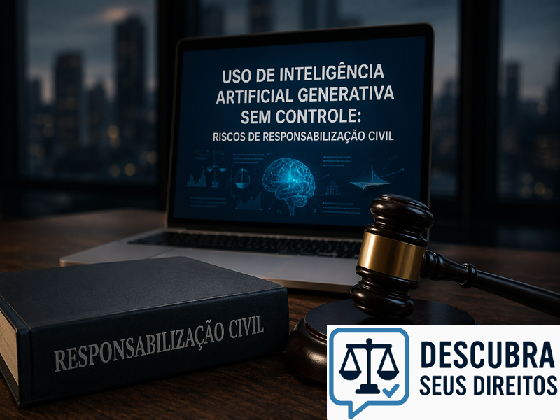 Uso de inteligência artificial generativa sem controle: riscos de responsabilização civil