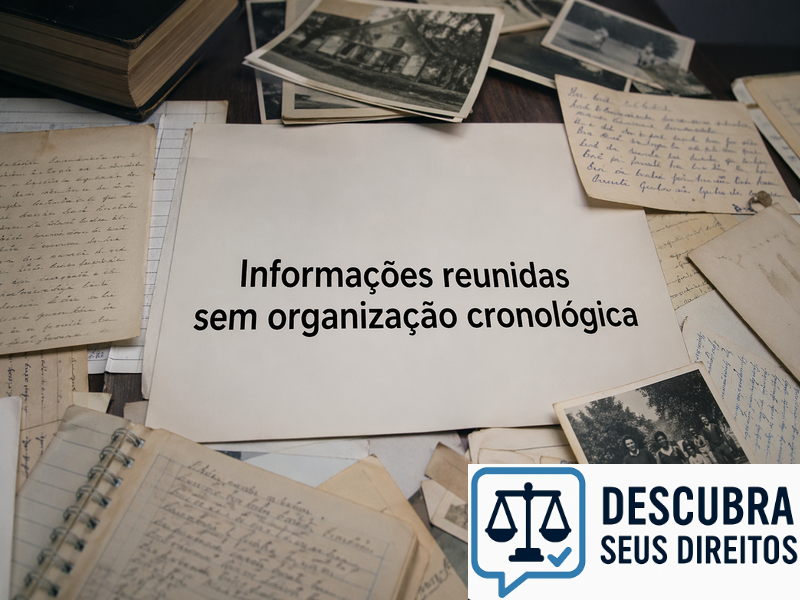 Informações reunidas sem organização cronológica