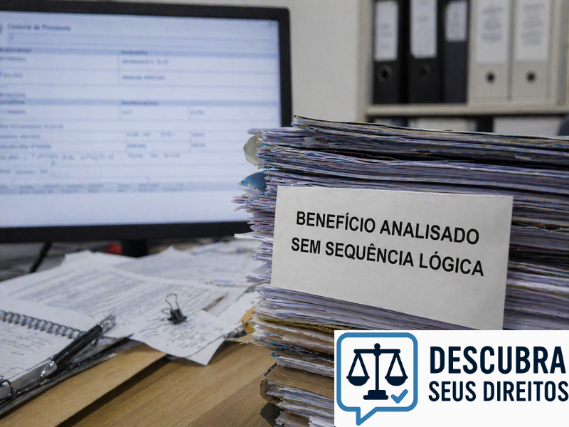Benefício analisado sem sequência lógica